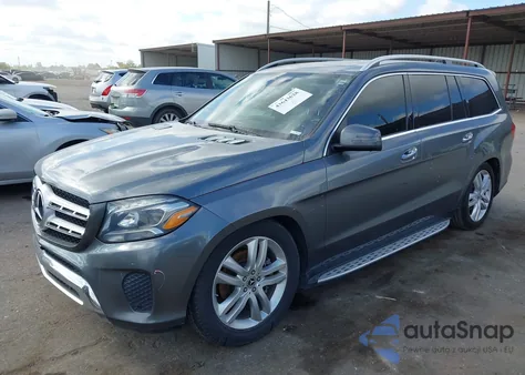 2018 Mercedes-Benz Gls 450 4Matic z USA, uszkodzony, nr VIN 4JGDF6EE5JB063538